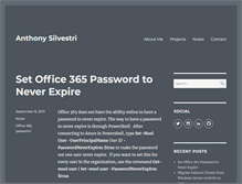 Tablet Screenshot of anthonylsilvestri.com